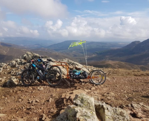 Transardinia in mountain bike